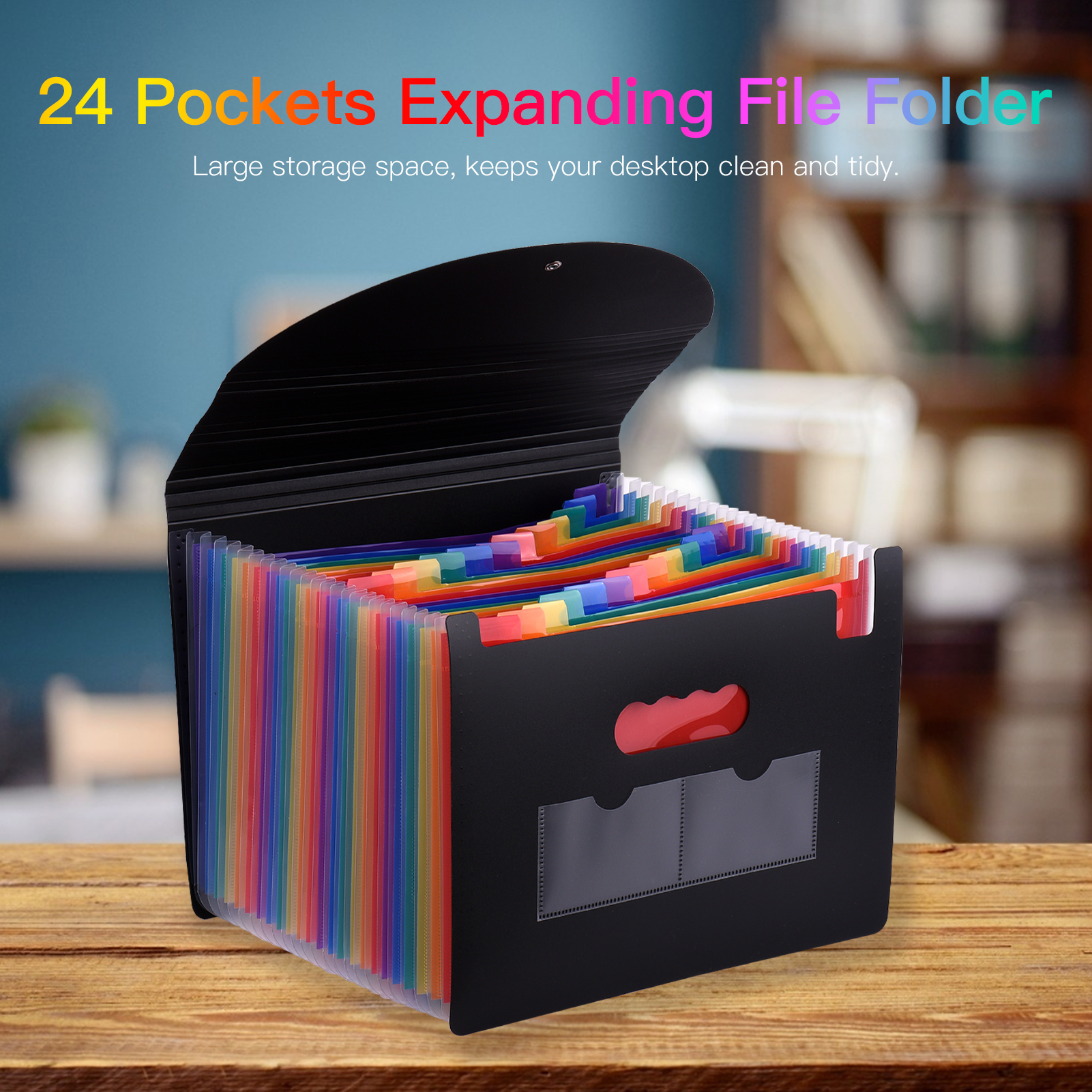 24 Pockets Expanding File Fold – обзор и цена Document Organizer Folder