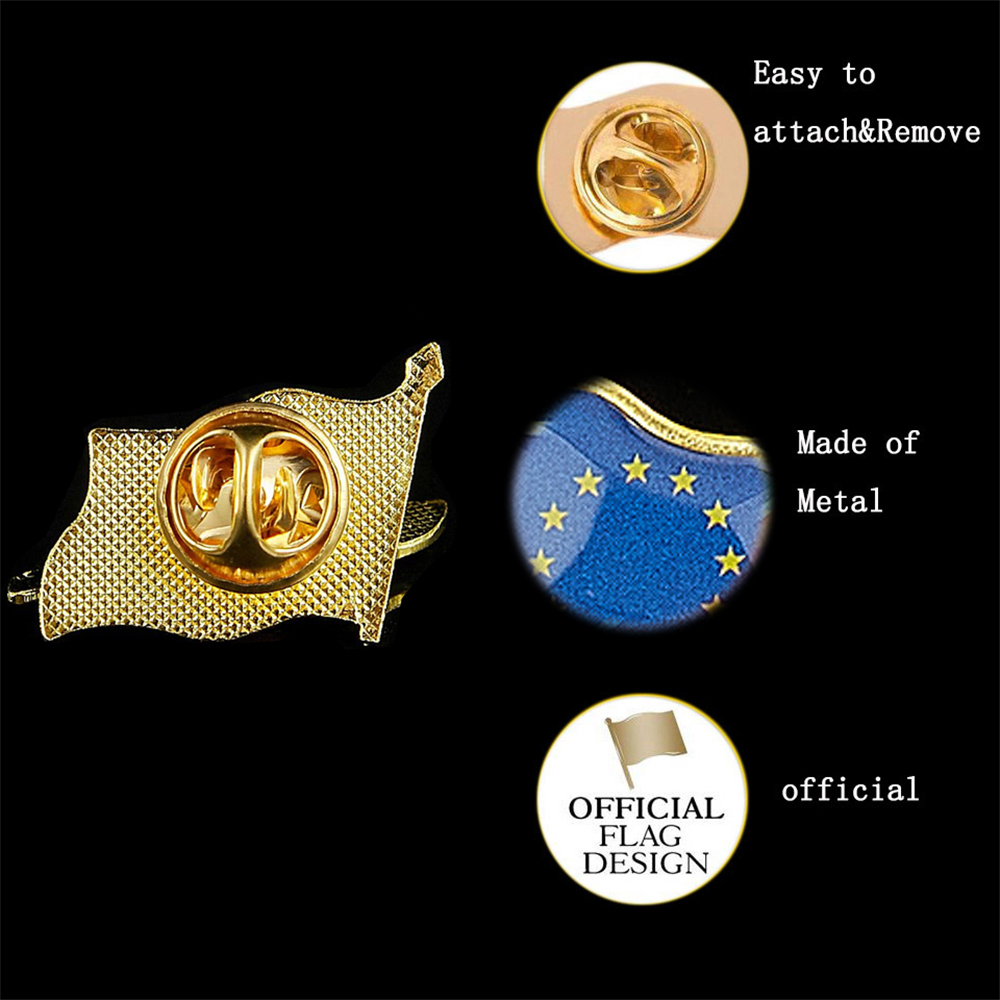 European Union Patriotism Badg – обзор и цена Travel Accessories Europe