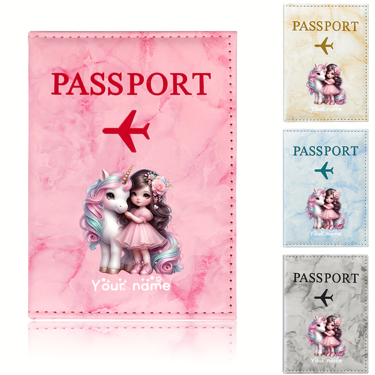 Unicorn Girl Pattern PU Passpo – обзор и цена Travel Accessories And Gadgets