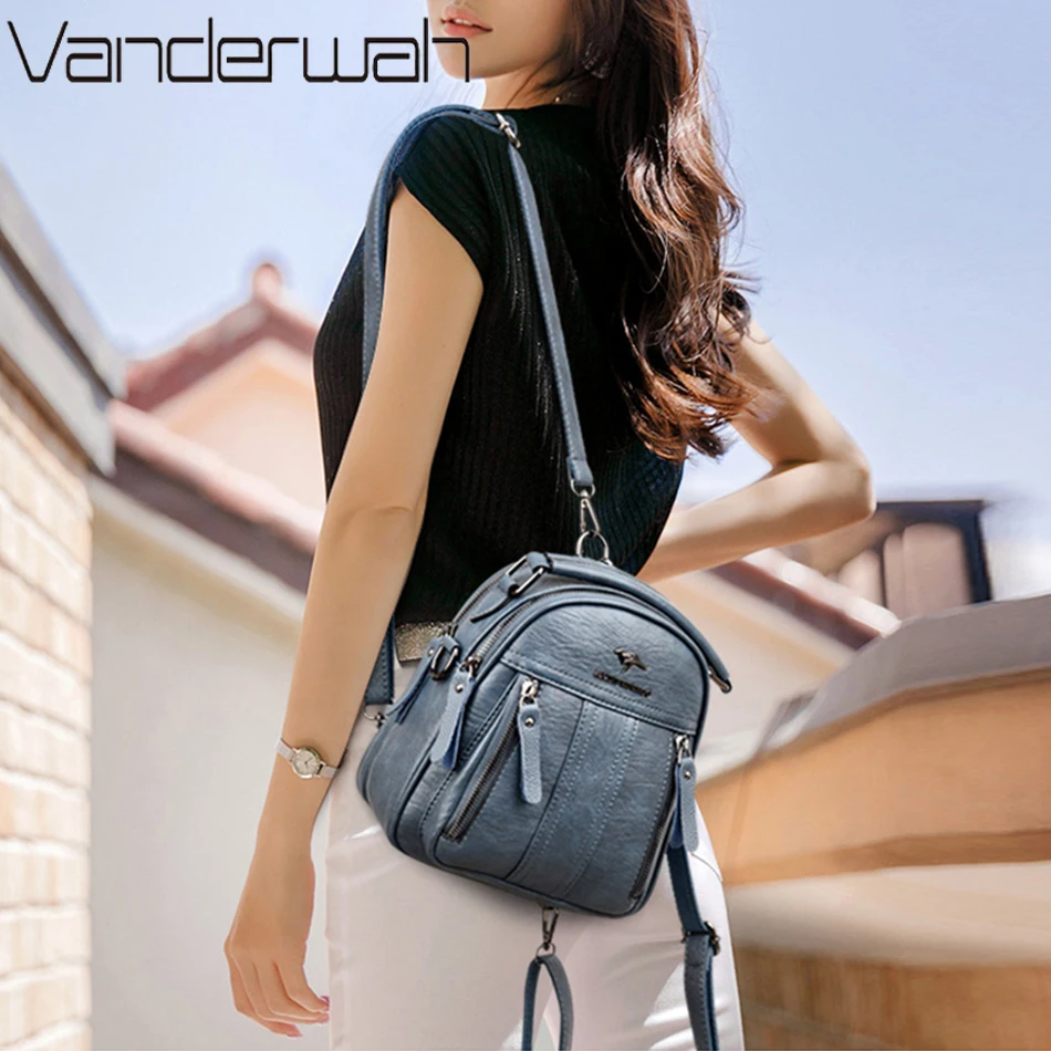 4 In 1 Leather Backpacks Multi – обзор и цена Travel Accessories Leather