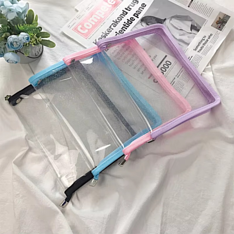 PVC PP Glitter Transparent Sto – обзор и цена Document Organizer Folder
