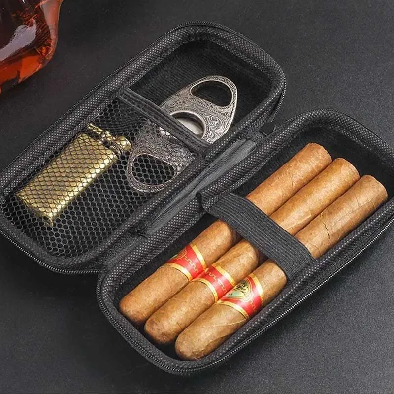 Portable Cigar Case EVA Light  – обзор и цена Travel Accessories Us
