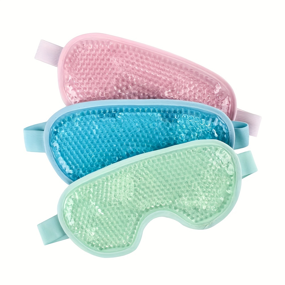 Gel Bead Hot Cold Eye Mask, Re – обзор и цена Eye Mask Sleep Travel
