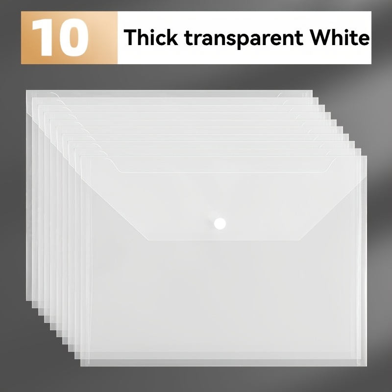 5/10 Pcs/set A4 Transparent Fi – обзор и цена Document Organizer Folder