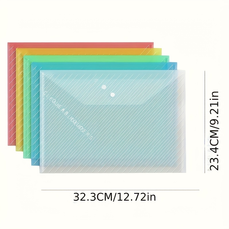 5/10 Pcs/set A4 Transparent Fi – обзор и цена Document Organizer Folder