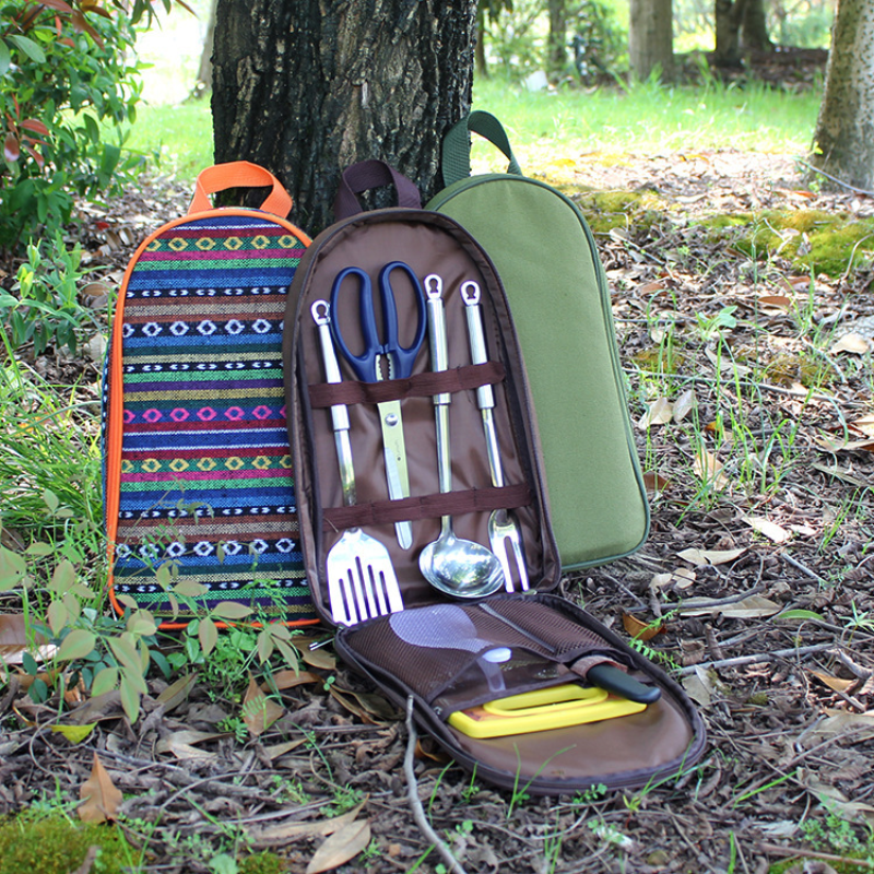7pcs Camping Kitchen Utensil S – обзор и цена Travel Accessories And Gadgets