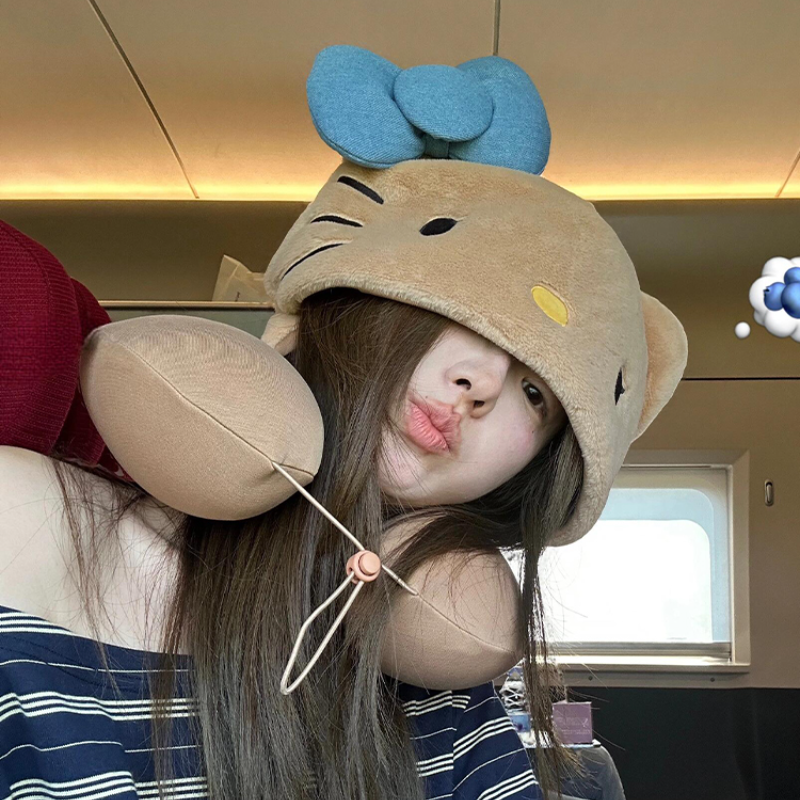 Hello Kitty Hooded Pillow Neck – обзор и цена Travel Accessories And Gadgets