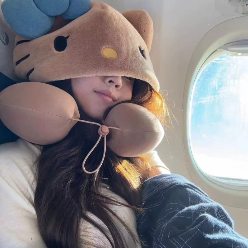 Hello Kitty Hooded Pillow Neck – обзор и цена Travel Accessories And Gadgets