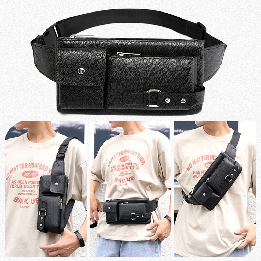 Fashion Men Women Waist Bag Ca – обзор и цена Travel Accessories Leather