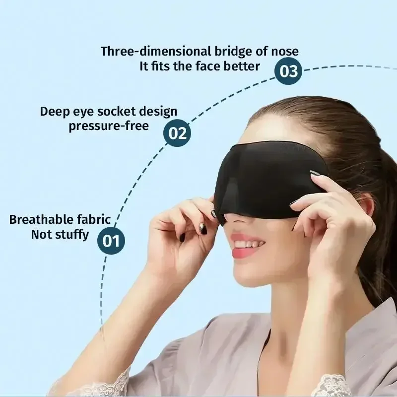 Sleeping Mask Cover Slaapmaske – обзор и цена Eye Mask Sleep Travel
