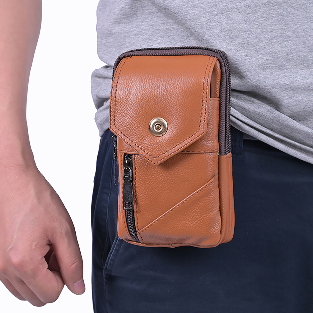 Men Simple Shoulder Bag Waterp – обзор и цена Travel Accessories Leather
