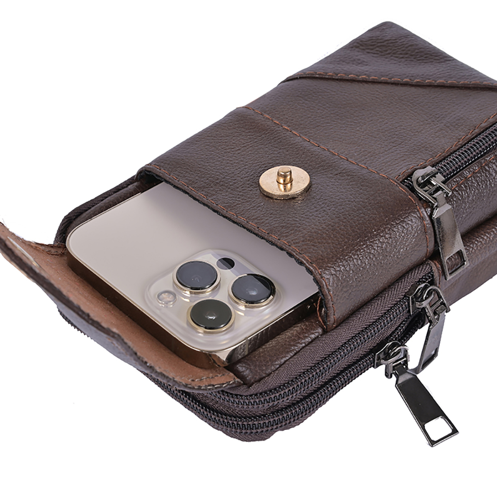 Men Simple Shoulder Bag Waterp – обзор и цена Travel Accessories Leather