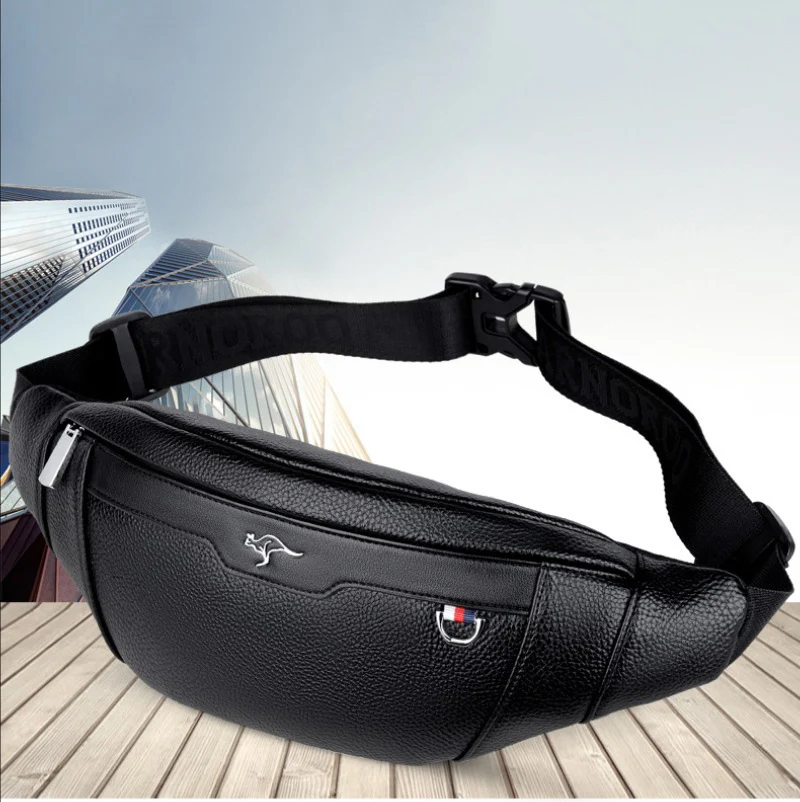 Business Leather Waist Bag Mul – обзор и цена Travel Accessories Leather