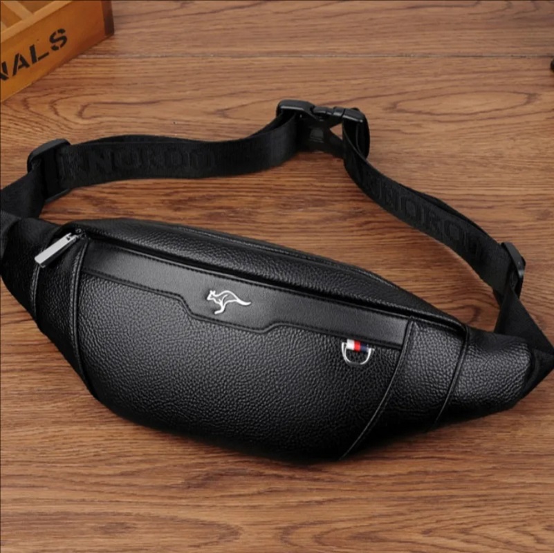 Business Leather Waist Bag Mul – обзор и цена Travel Accessories Leather