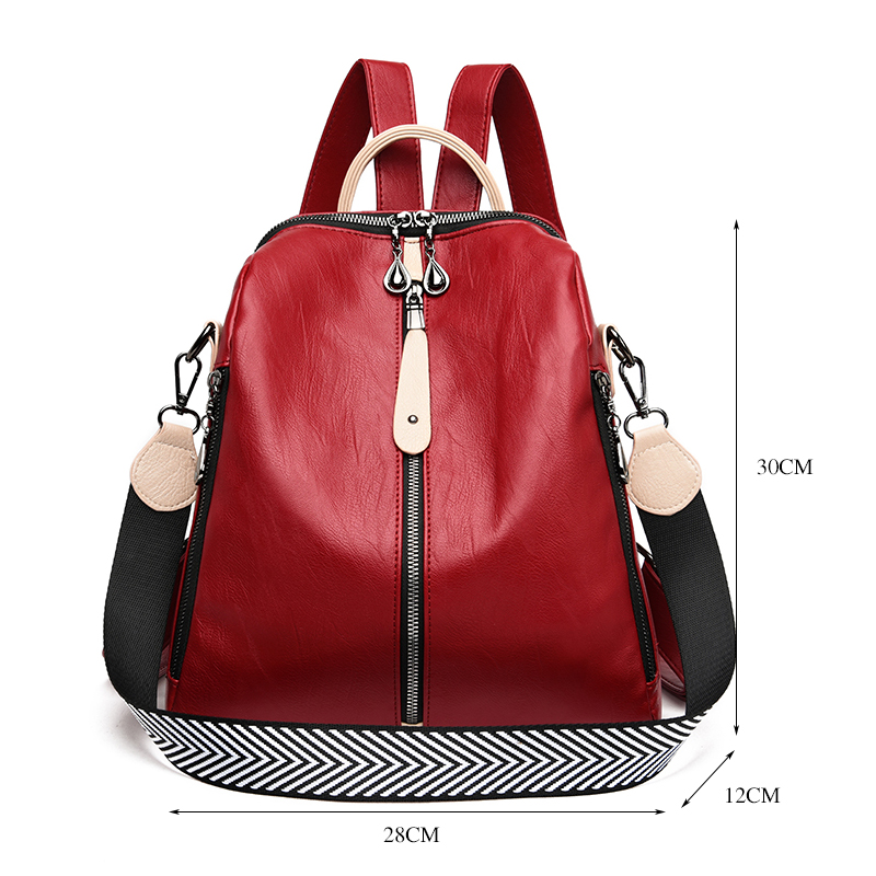 Fashion Backpack Women Soft Le – обзор и цена Travel Accessories Leather