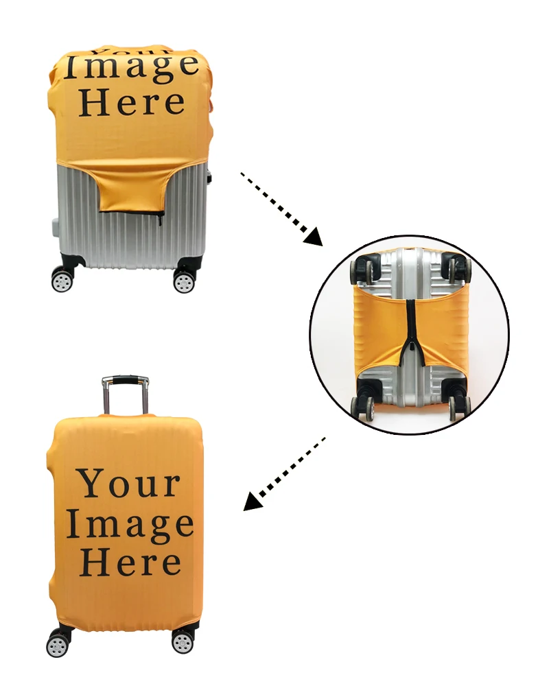 Egyptian Art Print Luggage Cov – обзор и цена Travel Accessories Egypt