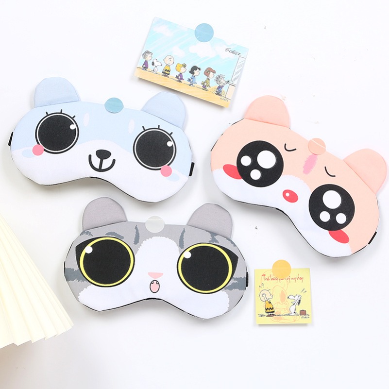 Cartoon Pattern Sleep Eye Mask – обзор и цена Eye Mask Sleep Travel