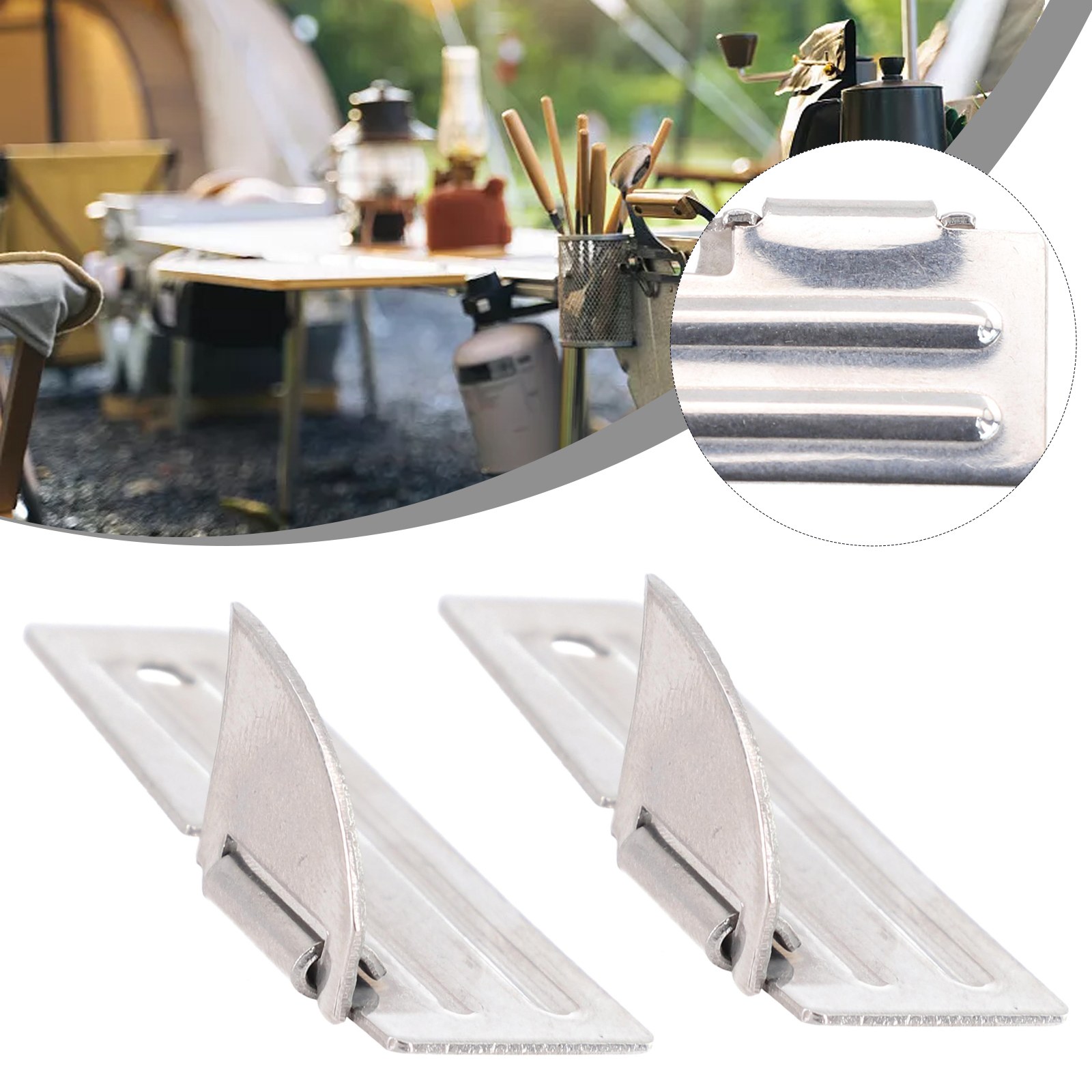 2pcs Stainless Steel Mini Fold – обзор и цена Travel Accessories And Gadgets
