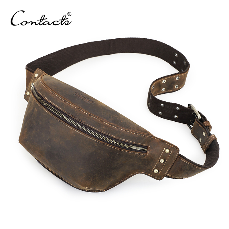 CONTACT'S Genuine Leather Wais – обзор и цена Travel Accessories Leather