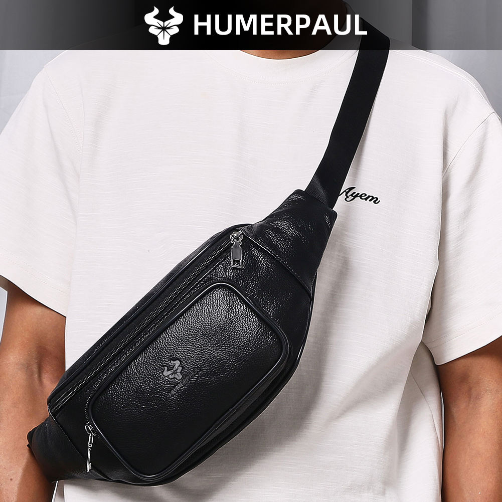 HUMERPAUL Men's Waist Fanny Pa – обзор и цена Travel Accessories Leather