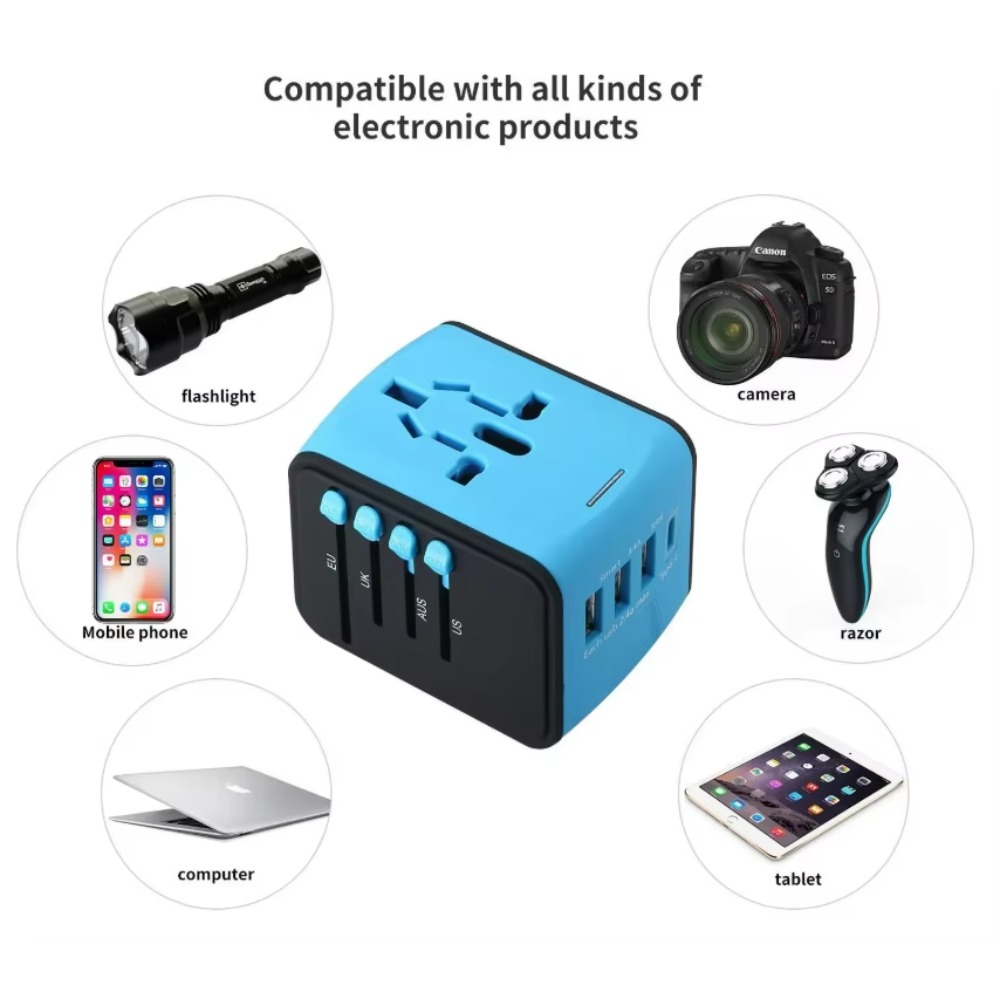 Universal Travel Adapter with  – обзор и цена Travel Accessories Europe