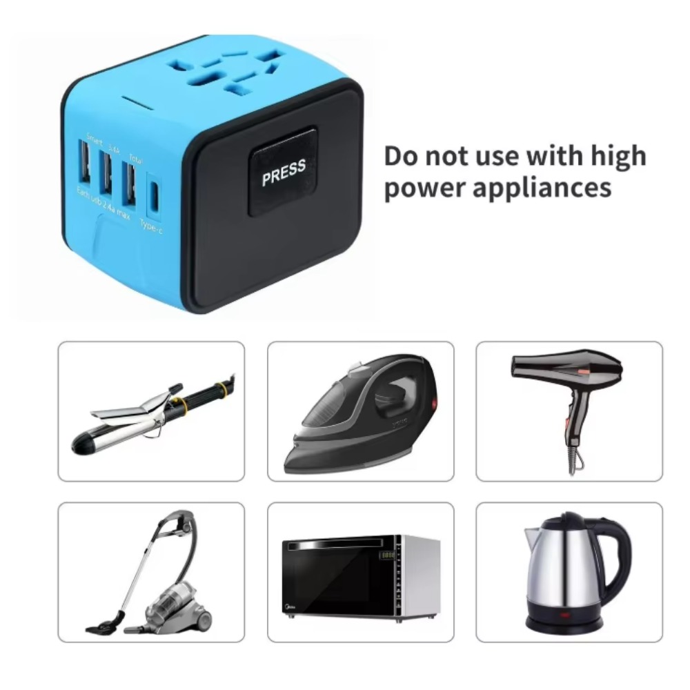 Universal Travel Adapter with  – обзор и цена Travel Accessories Europe