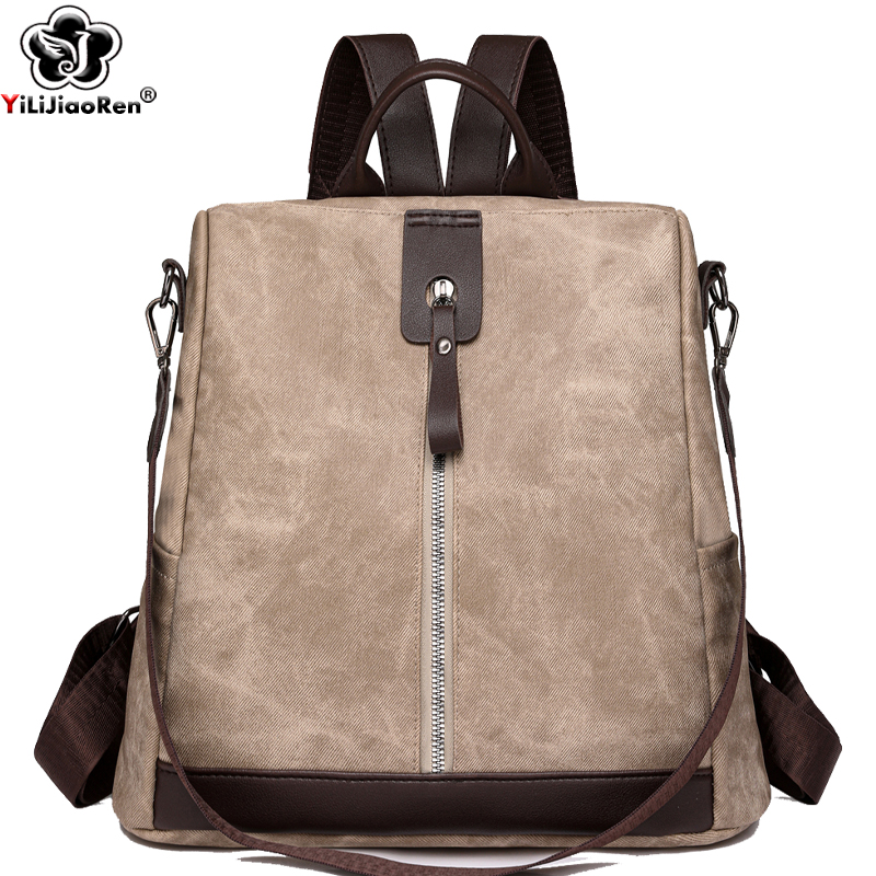 Fashion Anti-theft Backpack Fe – обзор и цена Travel Accessories Leather