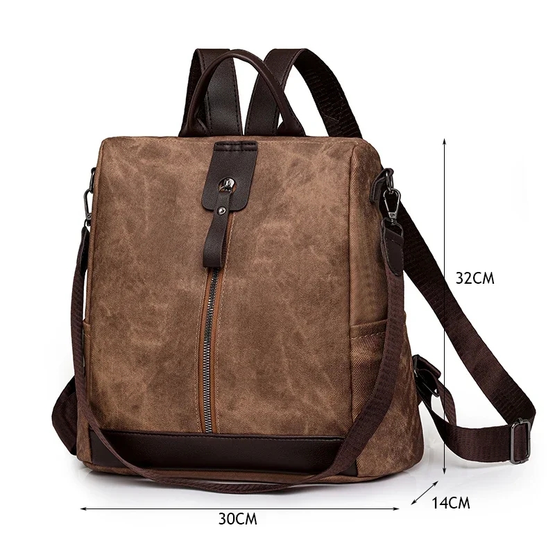 Fashion Anti-theft Backpack Fe – обзор и цена Travel Accessories Leather