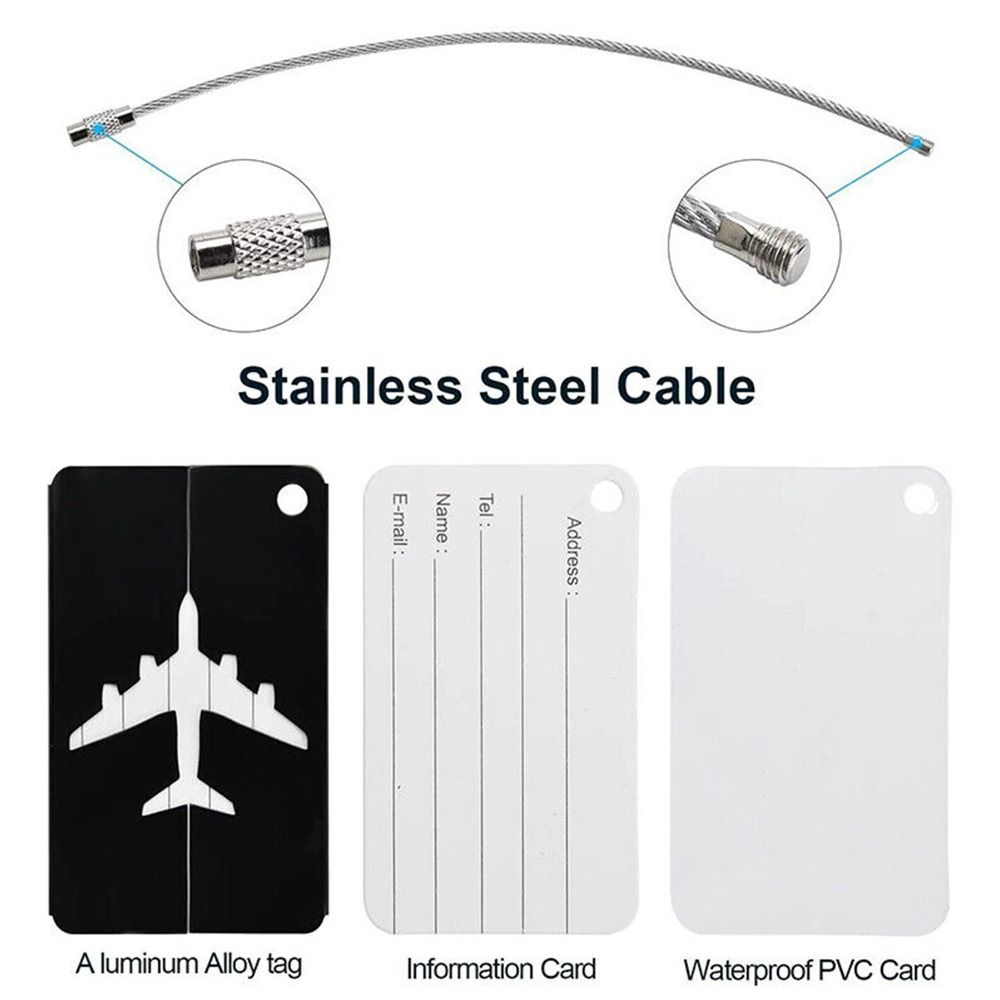 Aluminium Travel Luggage Tags  – обзор и цена Travel Accessories And Gadgets