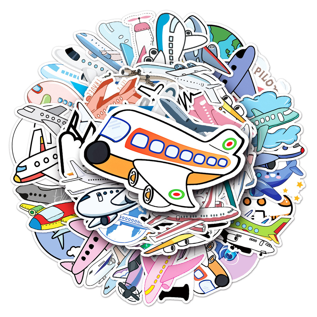 50 Charming Airplane Decals -  – обзор и цена Travel Accessories And Gadgets