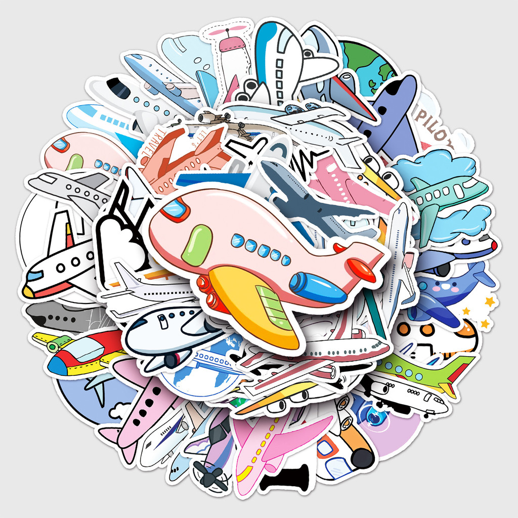 50 Charming Airplane Decals -  – обзор и цена Travel Accessories And Gadgets