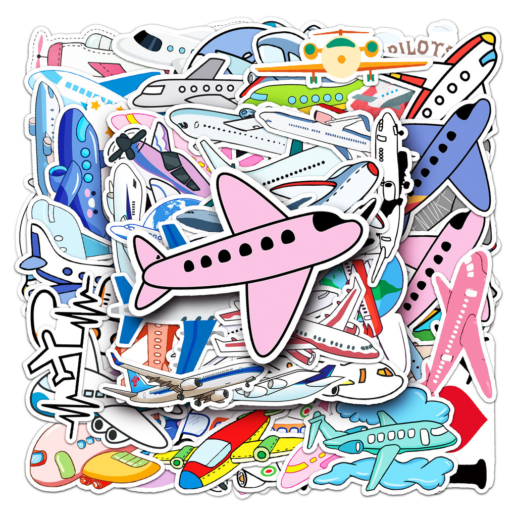 50 Charming Airplane Decals -  – обзор и цена Travel Accessories And Gadgets