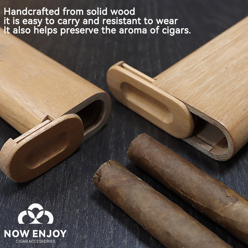 Portable Cigar Case Natural Ce – обзор и цена Travel Accessories Us