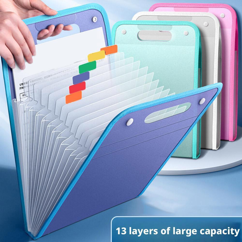 13 Pocket File Folders Portabl – обзор и цена Document Organizer Folder